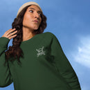 Unisex organic raglan sweatshirt RZ